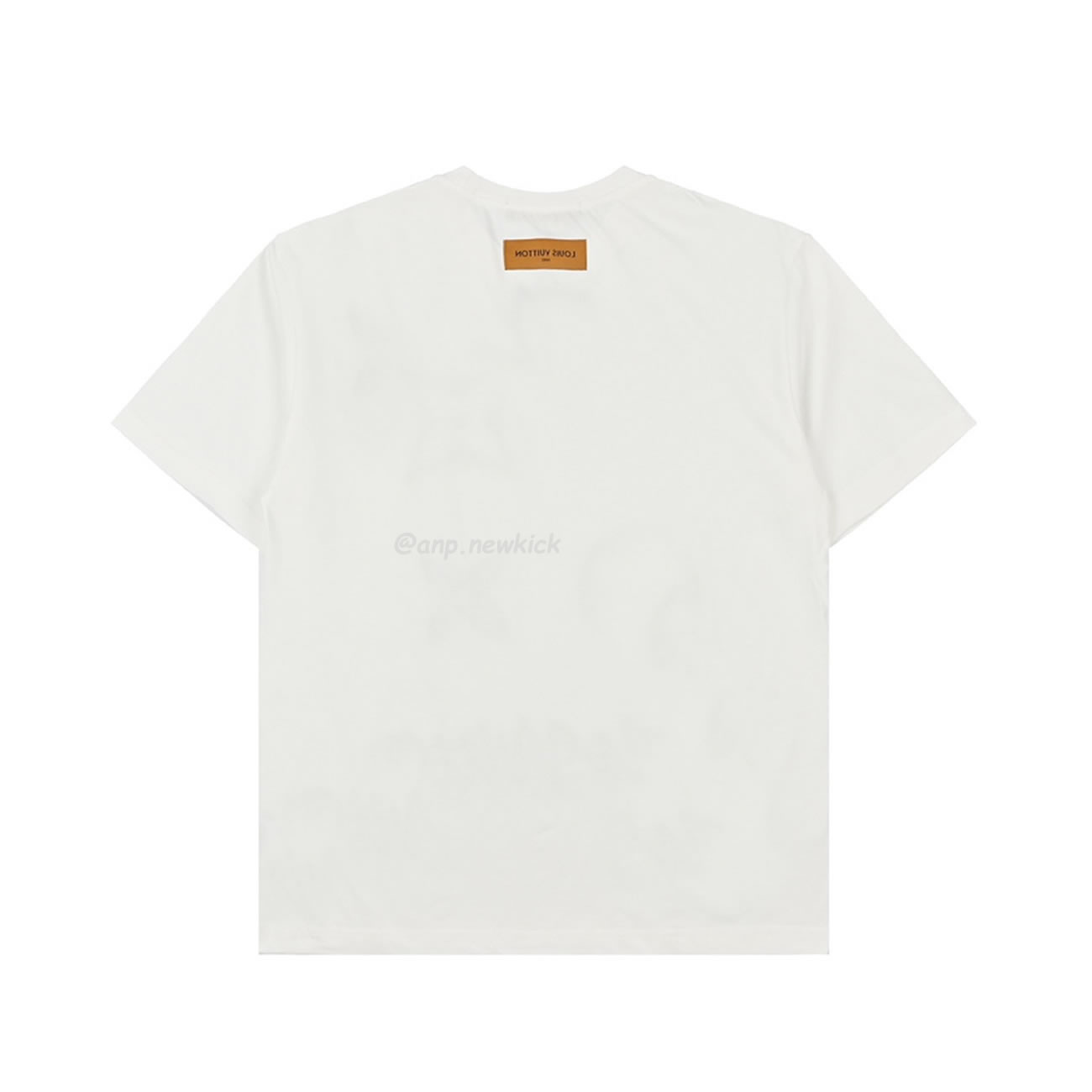 Louis Vuitton 24ss 3d Foam Printed Short Sleeves T Shirt (2) - newkick.vip